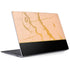 Pink Gold and Black Marble Surface Laptop 2 Skin